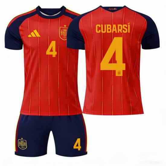 2026 FIFA World Cup Spain Soccer Home Jersey #4